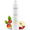Jean & Len Balsamo trattante Jojoba & Mela, per capelli lunghi con punte fragili, districa i nodi e facilita lo styling, profumo di mela, senza parabeni né siliconi, vegano, 300 ml
