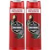Old Spice Wolfthorn 3 in 1 gel doccia e shampoo da uomo, 400 ml, profumo fresco di lunga durata, qualità profumo, pulizia profonda per capelli e viso, sensazione delicata sulla pelle (Confezione da 2)