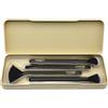 bonvoyage Essentials, Set Pennelli Make Up per Viso 4 Pezzi, Include Pennello per Contour, Correttore, Illuminante e Cipria in Polvere, Setole Morbide, Blending is My Cardio