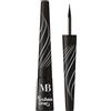 MB Milano - Eyeliner Liquido - Colore intenso - NERO - Tracciato preciso - Lunga durata 12 ore - Made in Italy