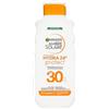 Garnier Ambre Solaire Hydra 24H Protect Latte SPF30 175ml - Non grasso - Resistente all'acqua - Vitamina E - Approvato da Cruelty-Free International