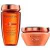 KERASTASE Kérastase | Discipline Oléo-Relax, Maschera Lisciante & Anti-Crespo, Per Capelli Indisciplinati, Voluminosi & Secchi, 200 ml & Discipline Oléo-Relax, Shampoo Nutriente & Anti-Crespo