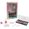 verybella Kit Completo Make Up Contenente Palette con 18 Colorazioni di Ombretto, 2 Applicatori, 1 Smalto Peel Off Rosa, 1 Set Unghie Finte Strass e 1 Burrocacao Glitterato