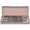 bonvoyage Essentials, Set Pennelli Occhi Make Up 5 Pezzi, Include Pennello per Ombretti, Sopracciglia e Eyeliner, Setole Morbide per una Facile Applicazione del Trucco, Makeup is My Art