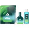 Adidas, Confezione Regalo Vibes Full Recharge Eau de Parfum 50 ml + Gel Doccia 100 ml
