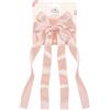 invisibobble CLIPSTAR M Ribbon Glam (1 pezzo) - Fermaglio con fiocco rosa - Accessorio per capelli femminile - Look elegante & giocoso - Per bambine e donne