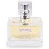 L'AMANDE - Profumo Donna Fresco e Agrumato con Note di Mandorle e Caramello, Profumo Donna con Profumi di Vaniglia e Bergamotto, Eau de Parfum Sentori Fioriti - Fiori di Zaffiro, 50 ml