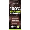 SANTE Naturkosmetik 100% colore per capelli vegetali in polvere 02 marrone cioccolato, colorazione vegana per capelli con henné biologico e indaco, marrone di lunga durata, copertura grigia naturale e