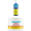 ISTITUTO GANASSINI Bundle VITAMINDERMINA Gel Detergente Lenitivo 500 ml + Crema Idratante Restitutiva 400 ml - Per Pelli Secche, Molto Secche, Sensibili e a Tendenza Atopica - Idratante, Lenitivo e Antiprurito