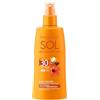 Bottega Verde - SOL Ibisco Argan, Spray Solare SPF30, 200ml | Protegge ed Esalta l'Abbronzatura, con Olio di Ibisco e Olio di Argan, Water Resistant