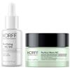 Korff, routine pelle impura, con Crema Perfect Matt NC e Siero Purifying NC-DG