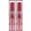 Catrice Cosmetics Catrice Care In Colours Lip Balm, n. 040, rosso, idratante, nutriente, naturale, lucido, vegano, senza alcool, senza conservanti, senza parabeni, confezione da 2 (3 g)