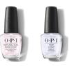 OPI Natural Nail Base per Unghie Naturali - Trasparente - 15 ml + OPI Top Coat Fissasmalto -Trasparente - 15 ml