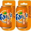 Lip Smacker - Coca-Cola Collection - Burrocacao per Bambini al Gusto Fanta all'Arancia - Dolce Regalo per i Tuoi Amici - Pezzo Singolo (Confezione da 2)