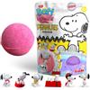 ZIMPLI Grande Bomba da Bagno Surprise Peanuts, 1 dei 6 giocattoli sorpresa di Snoopy da collezionare, Una sorpresa per ogni Baff Bomb, Piccolo Regalo Economico, Figure da Collezione
