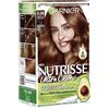 Garnier Nutrisse Creme Coloration dorato Reh marrone 5.35, colorazione per capelli per permanente colore dei capelli (con 3 naehrenden Oli) - Confezione da (3 X 1 pezzi)