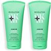 Revolution Skincare London Revolution SKin, Clearly Me Clarifying Cleansing Gel, Gel Detergente Purificante per Pelli Impure e Miste, Vegano e Cruelty-Free, 150ml (Confezione da 2)