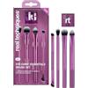 Real Techniques Eye-Conic Essentials Makeup Brush Set, 5 Piece Eyeshadow, Blending & Liner Brush Kit for Complete Eye Looks from Natural to Glam, Soft Bristles, Cruelty-Free