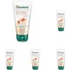 Himalaya Gentle Exfoliating Daily Face Wash with Herbal Actives Apricot, Neem and Lemon, Suitable for all skin types -150ml (Confezione da 5)