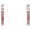 Revolution Beauty London I Heart Revolution, Tasty Coconut Lip Gloss, Nude, Coconut Meringue, 2.2ml (Confezione da 2)