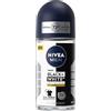 NIVEA MEN Rotolo Epico Night Antitraspirante nero e bianco, 50 ml