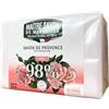 MAITRE SAVON DE MARSEILLE Maestro Sapone di Marsiglia - Set di 4 saponi di Provenza Rosa - 4 x 100 g - Oli 100% vegetali - 98% di ingredienti di origine naturale - per mani e corpo - Made in Marsiglia