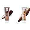 Wella Professionals Maschera Color Fresh, Trattamento Rinfrescante Colore Temporaneo, Tintura Semipermanente per Capelli, Chocolate Touch & Caramel Glaze, 150ml+150ml
