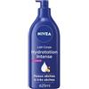 NIVEA Latte corpo Idratazione Intensa 72H (1 x 625 ml) — Latte Nutriente con Acido Ialuronico Puro & Olio di Mandorle Dolci — Crema idratante corpo per pelli secche e molto secche