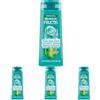 Garnier Fructis Shampoo Purificante, Per Capelli Cute Grassa e Punte Secche, Azione Seboregolatrice, Con Estratto di Acqua di Cocco e Acido Salicilico, Pure Non-Stop Cocconato Water, 250 ml