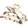 Zenner Fermaglio per capelli Marmo/Oro - Clip per capelli aperta con forma curva e presa salda - Elegante effetto marmo con dettagli dorati, comodo per acconciature eleganti o quotidiane