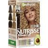Garnier Nutrisse Blonde Lift sbiancante per capelli scuri in caramello con 4 livelli di sbiancamento senza precedente sbiancamento, 1 pezzo