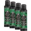 Tesori d'Oriente Deodorante aromatico Vetiver & Sandalo, per uomo, protezione da 48 ore, rituale benessere per corpo e sensi, 150 ml (Confezione da 4)