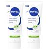 NIVEA Crema Mani Lenitiva Aloe Vera 75 ml, Crema mani riparatrice e idratante 48h, Hand cream profumata con Aloe Vera rinfrescante, Assorbimento rapido, Non unge, Pelle secca e screpolata