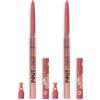 Revolution Beauty London Revolution Beauty, Matita Labbra Volumizzante Pout Bomb, Lunga Tenuta con Acido Ialuronico & Vitamina E, Vegano & Senza Crudeltà, Nude Chauffeur (Confezione da 2)