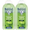 Le Petit Marseillais | Shampoo Force & Brillante Mela & Olivier Bio (300 ml) - Shampoo senza silicone per capelli normali - 98% di origine naturale per una brillantezza ottimale (Confezione da 2)