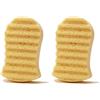 martini SPA Massage Natural Spugna morbida in pura cellulosa, colore beige, 14x8,7x3cm, 31g, 1 unità - MADE IN ITALY - (Confezione da 2)