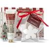 Bottega Verde - Cofanetto Regalo Dolce Felicità, con Crema Mani 30 ml e Make-up Blender, Fragranze di Nocciola e Caramello Salato