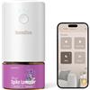 SenseFlow Diffusore di Oli Essenziali Wi-Fi SF101S - Ultrasuoni Senza Acqua Profumatore per Ambienti, 100% Vegetale, Aroma 120 Giorni, Luce LED, Ideale per Casa, Hotel e Studio - Lavanda Spica