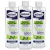 Milmil Acqua Micellare Struccante Viso e Occhi, Azione 3 in 1, Deterge, Strucca e Idrata la Pelle, 3 Pezzi x 500 ml