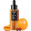 FITOATTIVI NATURA E BENESSERE Vitamina C Siero Viso Coreano 100ml con Vitamin C Pura e Acido Ialuronico, Bakuchiol, Tè Verde, Siero Antimacchia Viso Illuminante, Antirughe Donna e Uomo, Skincare, Made In Italy
