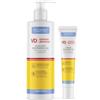 VITAMINDERMINA Bundle VITAMINDERMINA - Crema Viso Idratante + Oliocrema Detergente Viso Delicata Nutriente e Riequilibrante per la Detersione Quotidiana