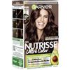 Garnier Nutrisse Creme Coloration Extra Tiramisu marrone 4.15, colorazione per capelli per permanente colore dei capelli (con 3 naehrenden Oli) - 1 pezzi
