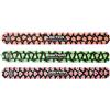 Beter - Lime professionali per unghie, confezione da 3 lime in fibra di vetro decorate, ideali per set manicure e pedicure, grana 180/220