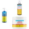 ISTITUTO GANASSINI Bundle VITAMINDERMINA Gel Detergente Lenitivo 500 ml + Olio Detergente Restitutivo 500 ml + Crema Idratante Restitutiva 400 ml - Per Pelli Secche, Molto Secche, Sensibili e a Tendenza Atopica