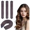 Kolamom Bigodini senza calore, 3 pezzi Heatless Curls con gancio, bigodini durante la notte, senza calore, per capelli di media lunghezza, tutti i tipi di capelli