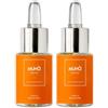 MUHA' | Olio Essenziale, Idrosolubile per Lampada ad Ultrasuoni, Fragranza Cedro e Bergamotto, Formato da 15 ml (Confezione da 2)