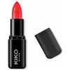 KIKO Milano Smart Fusion Lipstick 414, Rossetto Ricco E Nutriente Dal Finish Luminoso, 414 Poppy Red