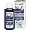 tetesept Bagno tranquillo e relax - 1 x 125 ml - Bagno sanitario con 5 oli essenziali per il riposo interno e più equilibrio - Additivo cosmetico per il bagno con formula per la cura della pelle
