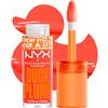 NYX Professional Makeup Gloss Rimpolpante, Altamente Pigmentato, Volume Immediato e Duraturo, Arricchito con Zenzero Piccante, Duck Plump, Tonalità: Peach Out, 6,8 ml
