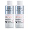 L'Oreal Paris L'Oréal Paris Elvive Bond Repair Pre-Shampoo, Rafforzante, Per Capelli Danneggiati, Ricrea I Legami Interni Del Capello, Con Acido Citrico, 200 Ml (Confezione da 2)